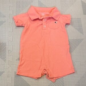 Carter's Vibrant Polo Baby Romper